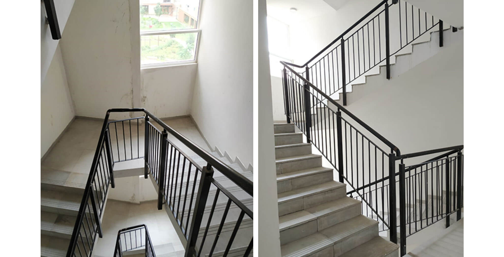 May 2020 - Deodar—F block: Staircase–Final coat painting in progress