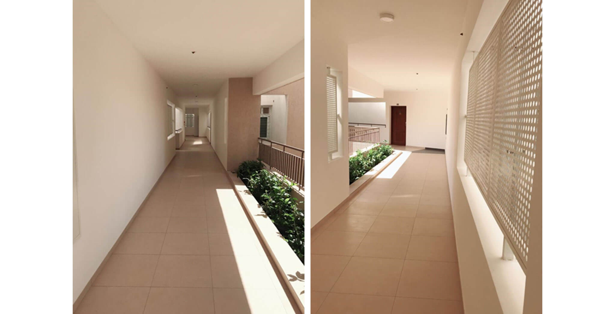 May 2020 - Deodar—G block: Corridor–Final coat painting completed