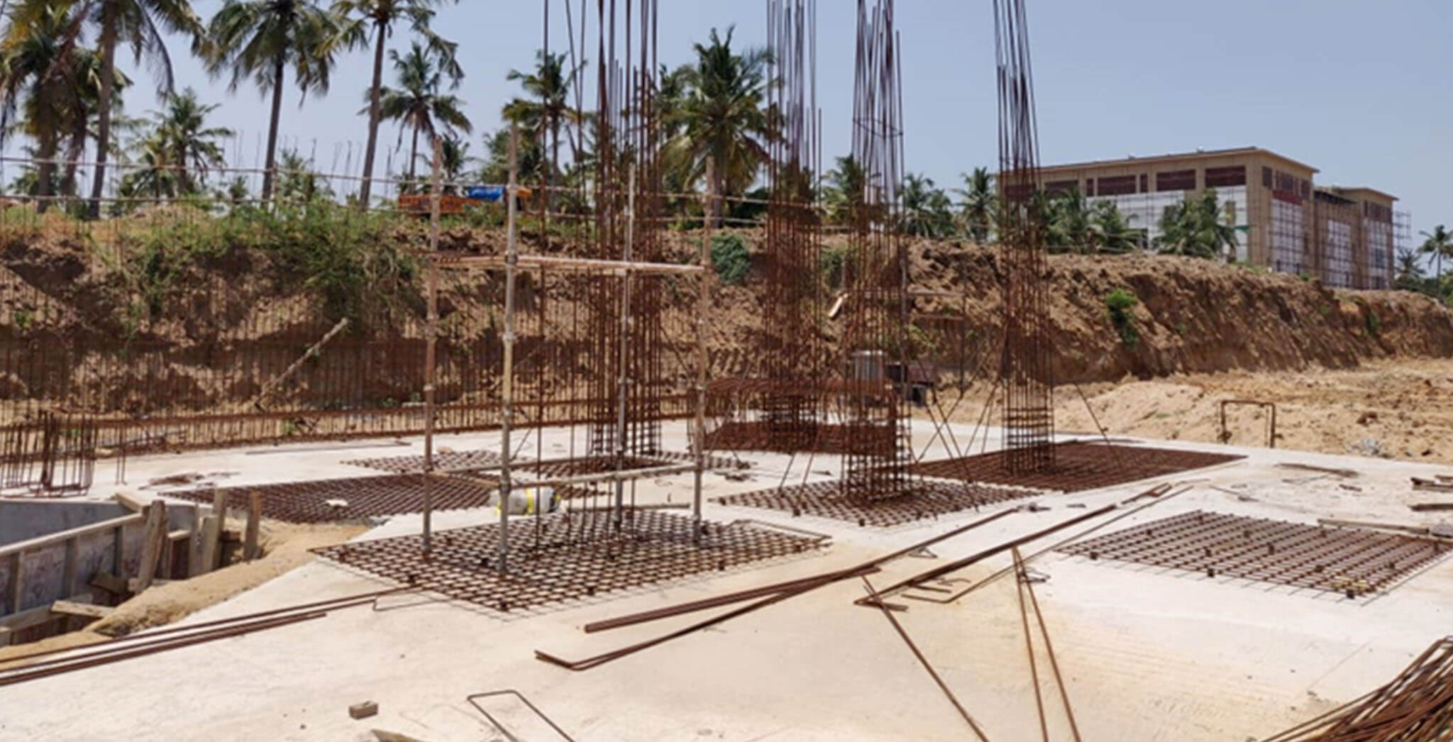 May 2020 - Foundation preparation for block H