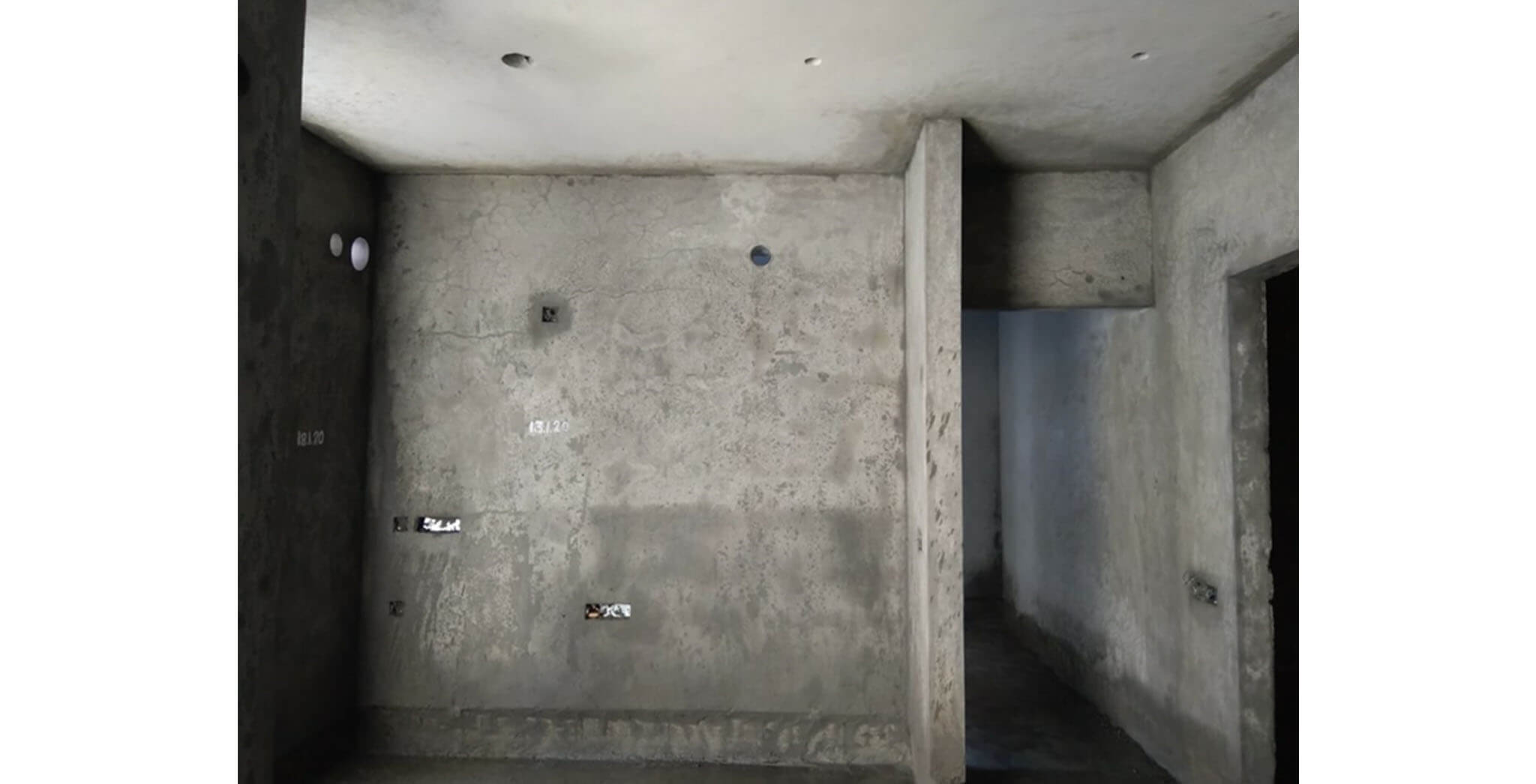 Jul 2020 - Block K: Plastering work-in-progress