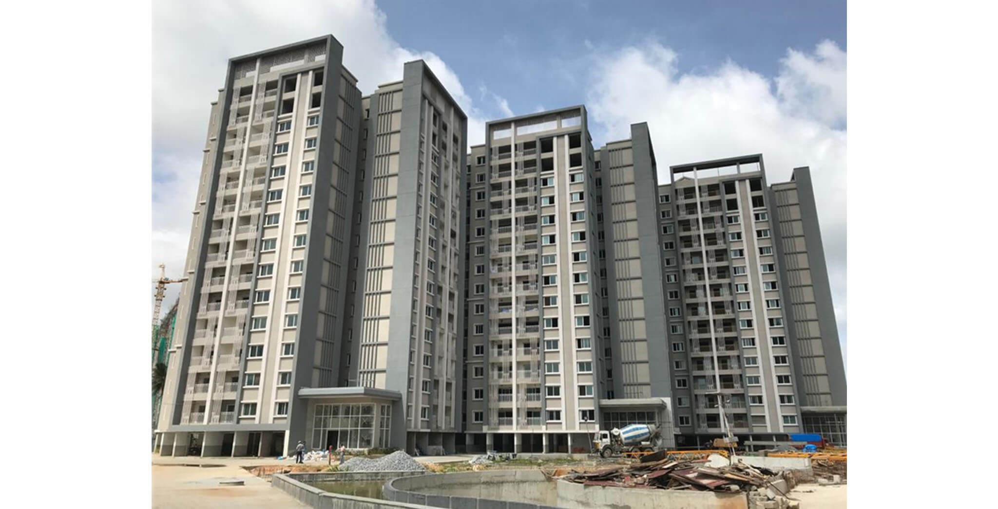 Jul 2020 - Towers B, C & D: External painting completed; Common area and flat finishing work-in-progress