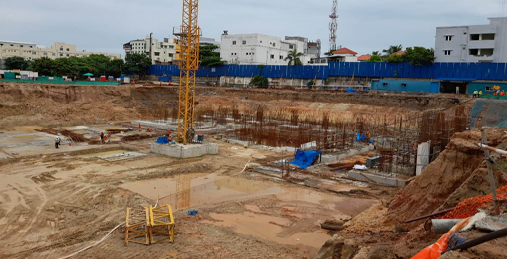 Jul 2020 - Tower A2 Excavation status