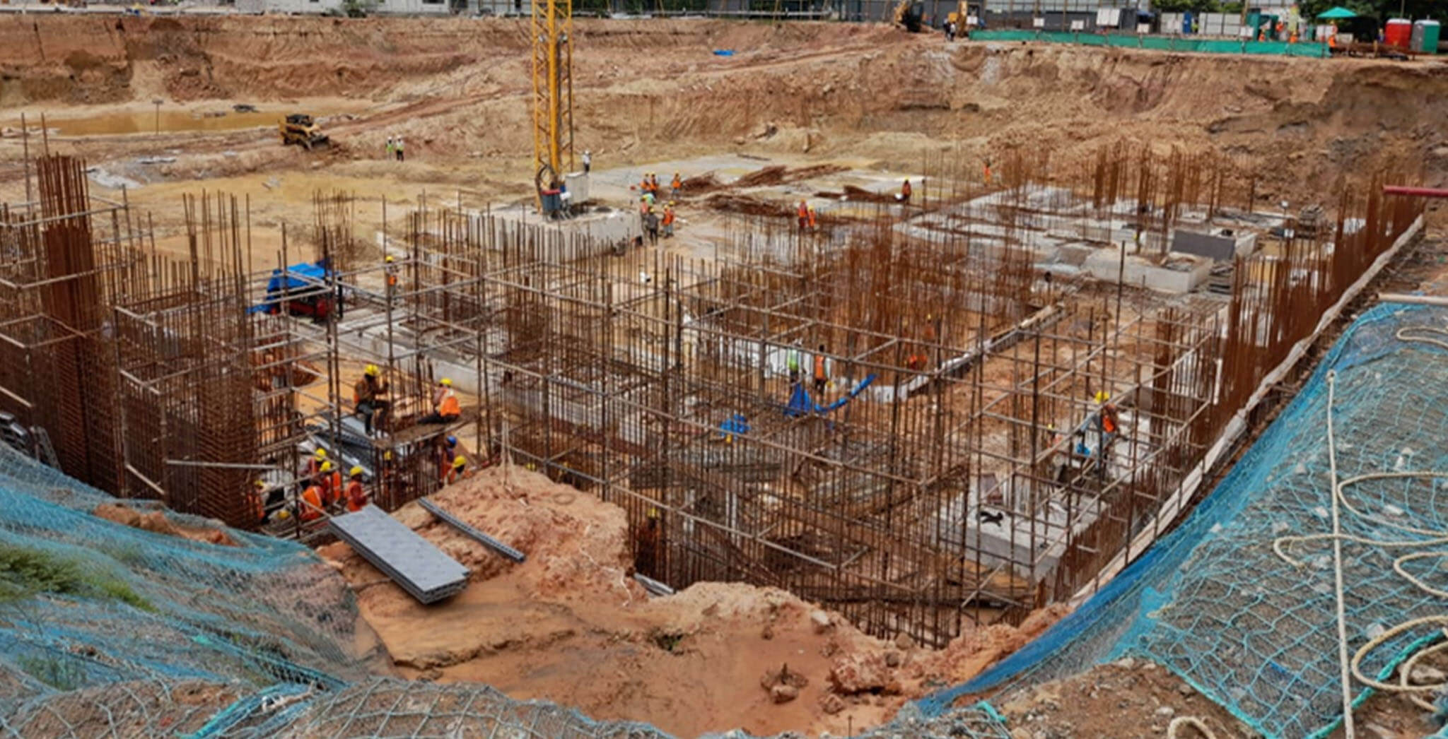 Jul 2020 - Excavation work-in-progress (60,000 Cum completed till now)