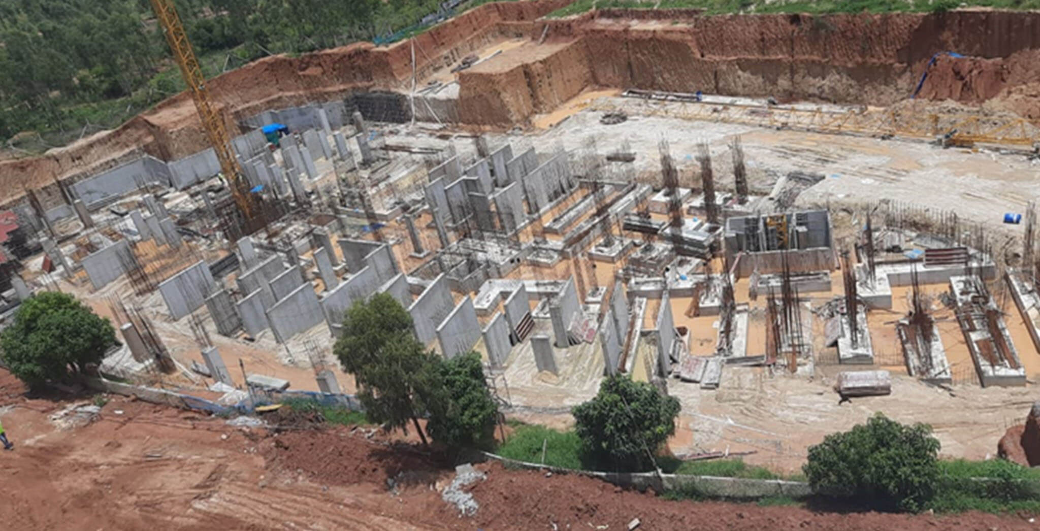 Jul 2020 - Halcyon: Towers I & J—foundation completed