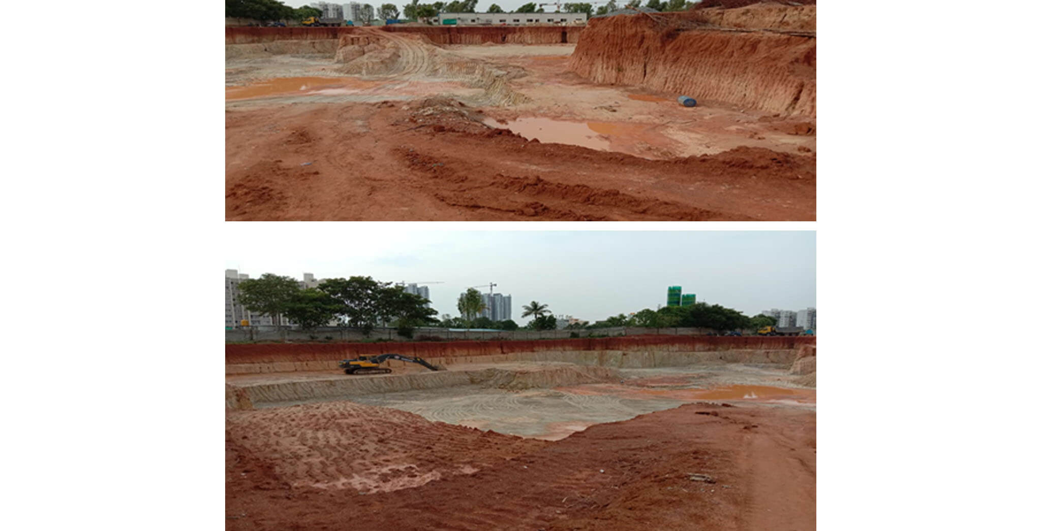 Jul 2020 - Tranquil: Towers K, L, M, N, O, P & Q—Excavation under progress