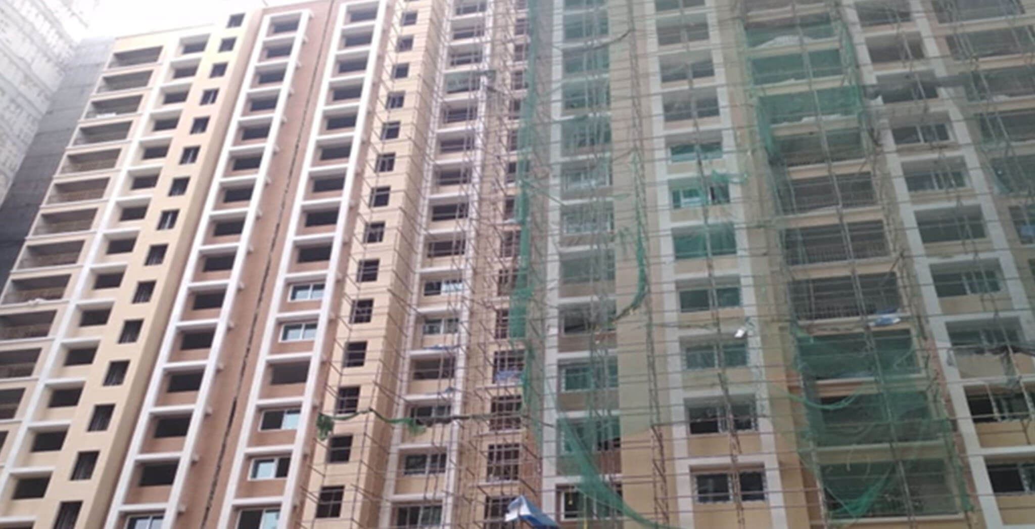 Jul 2020 - External painting in progress at phase-2