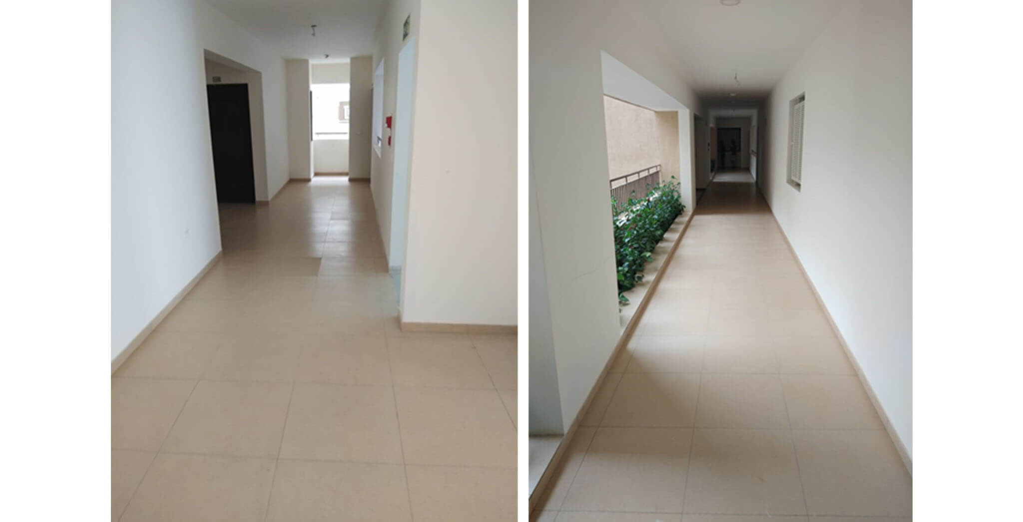 Jul 2020 - Deodar—Block A: Corridor—Final coat of paint completed
