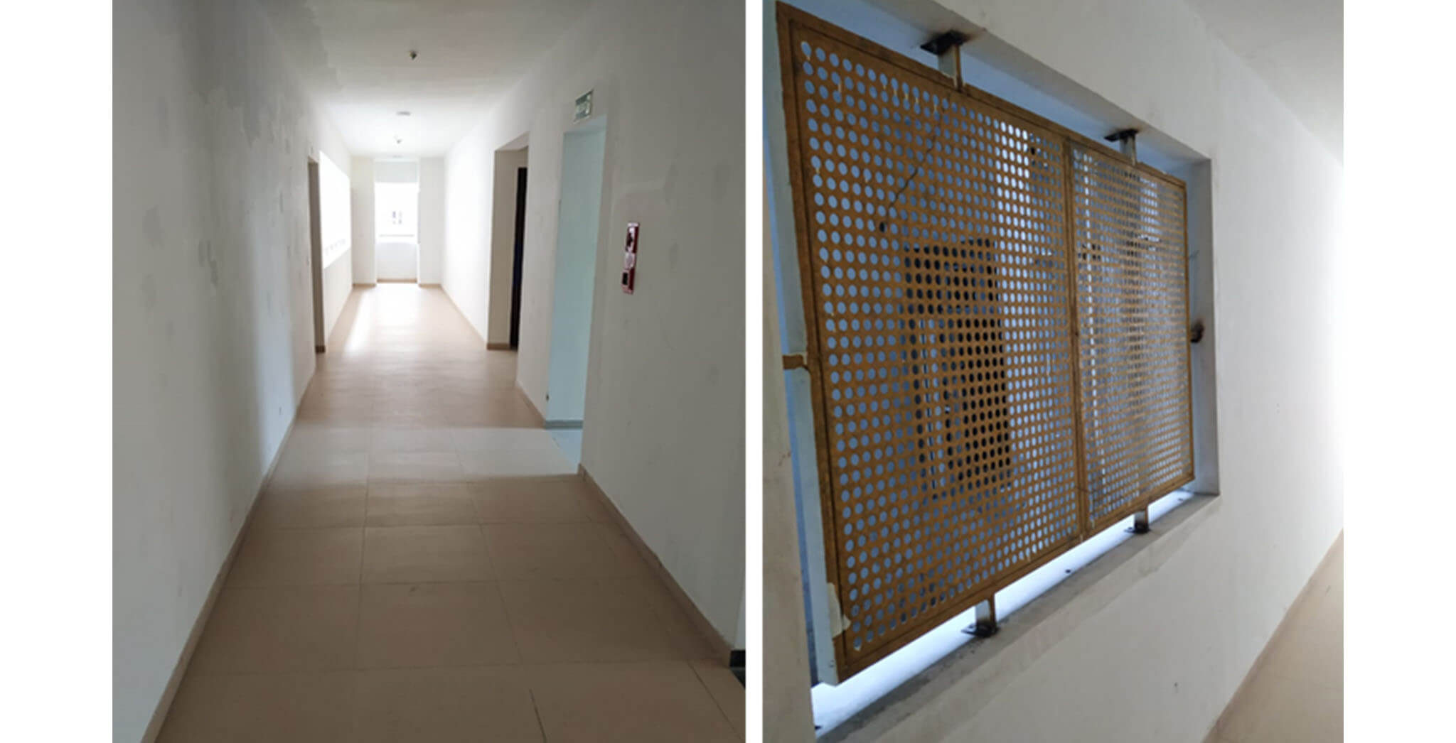 Jul 2020 - Deodar—Block F: Corridor—Final coat of painting in progress