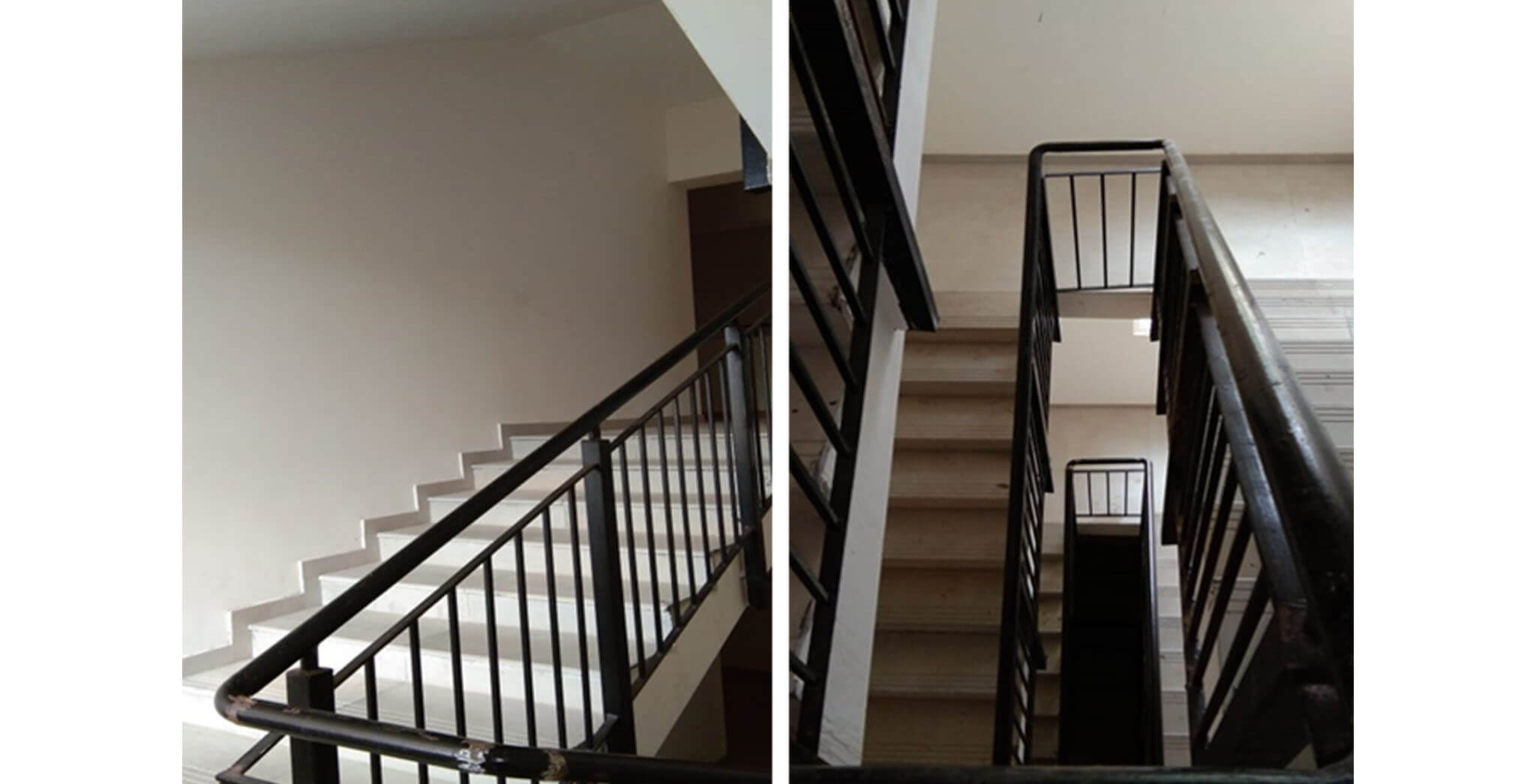Jul 2020 - Deodar—Block G: Staircase—Final coat paint for staircase railing in progress