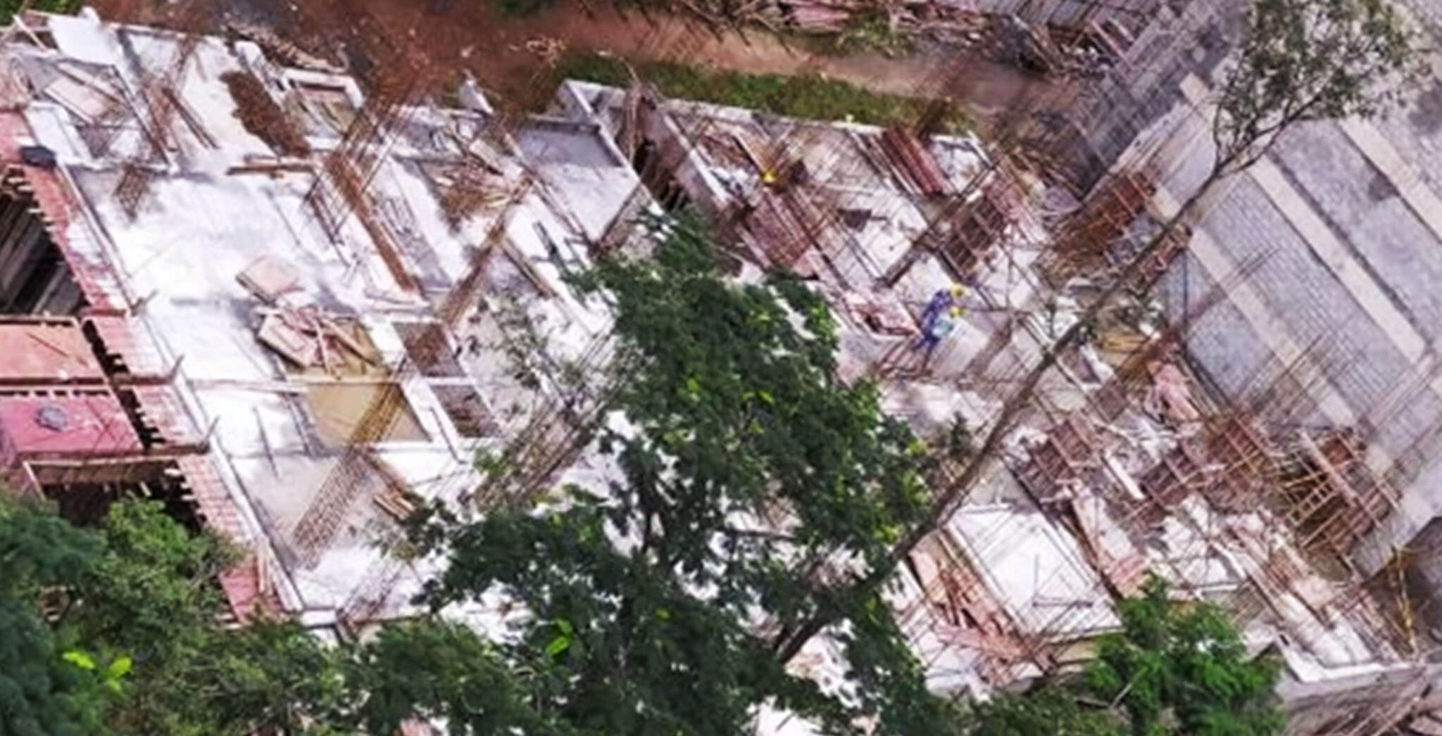 Sep 2020 - D Block: Ground floor slab concreting completed
