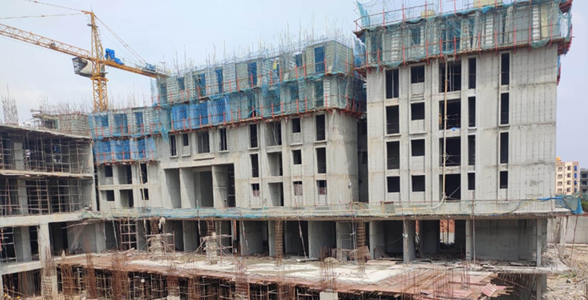 Sep 2020 - Eden: Tower A—4th & 5th Floor structure work-in-progress