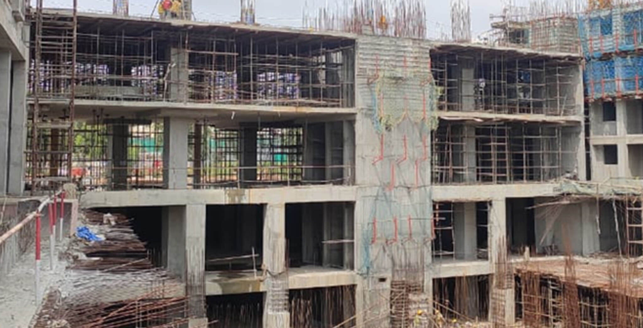 Sep 2020 - Eden: Tower B—3rd Floor structure work-in-progress