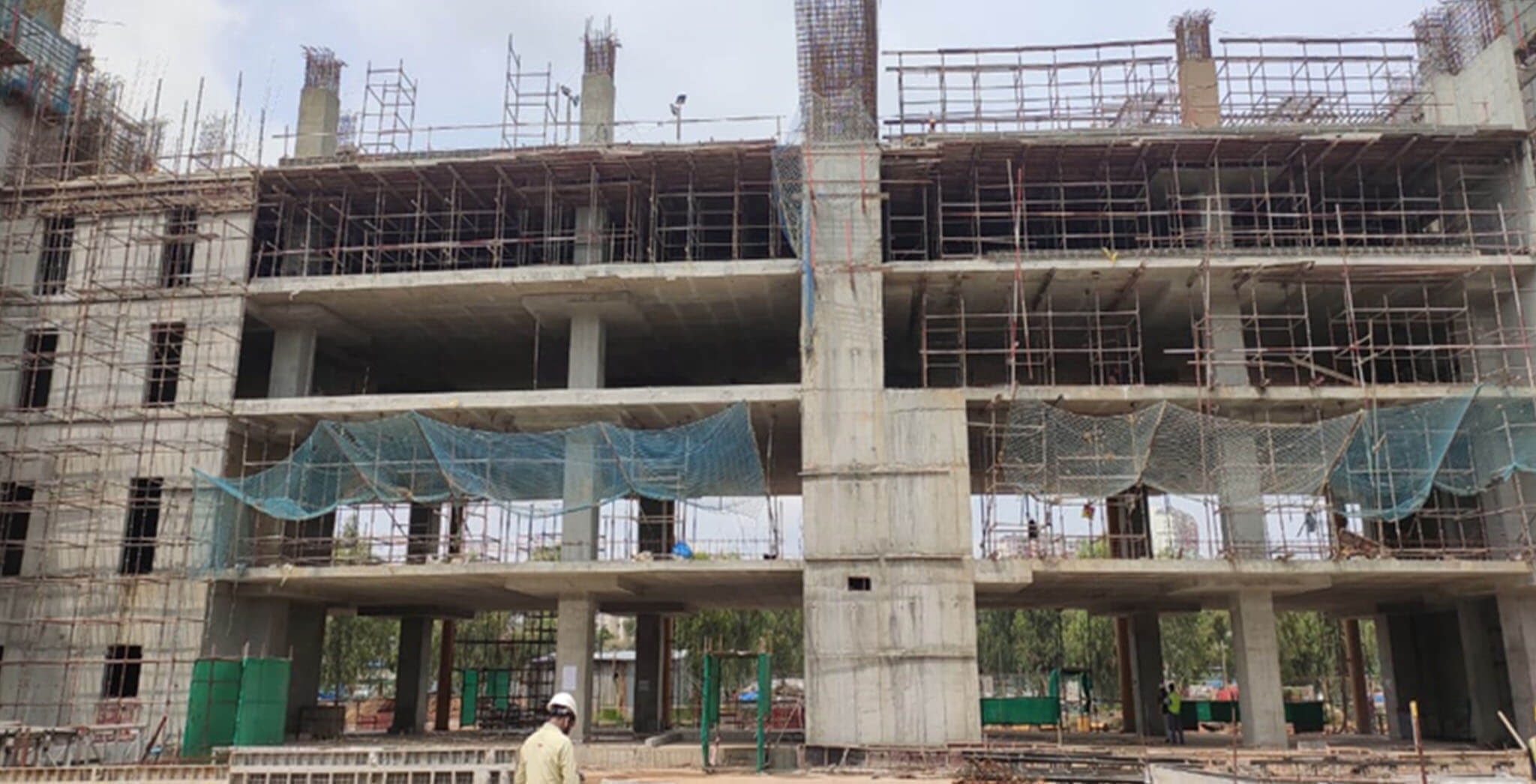 Sep 2020 - Eden: Tower D—5th Floor structure work-in-progress