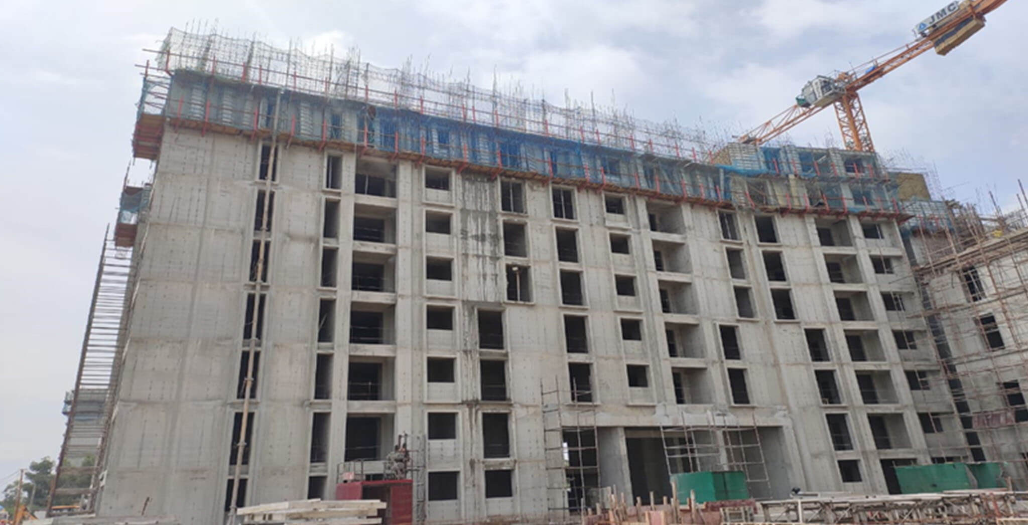 Sep 2020 - Eden: Tower E—9th Floor structure work-in-progress