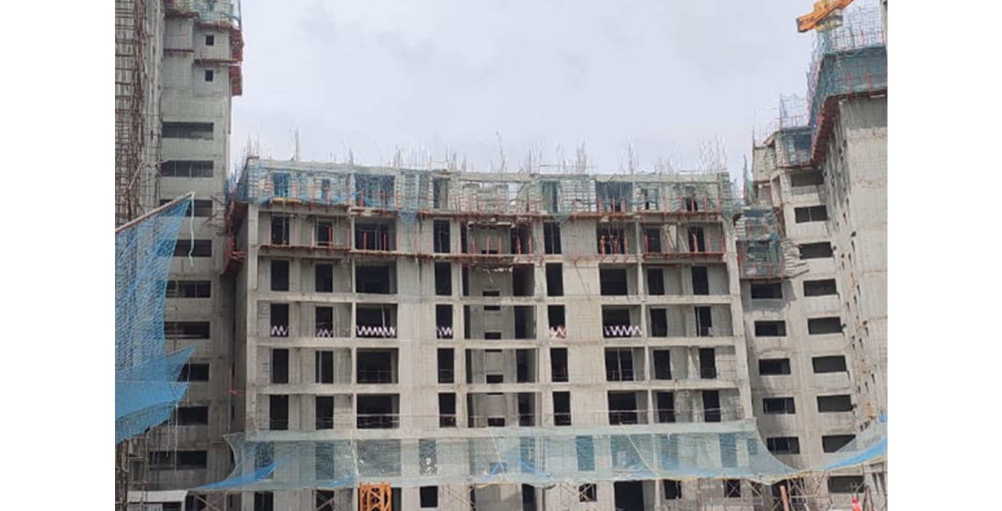 Sep 2020 - Serene: 8th floor structure work-in-progress