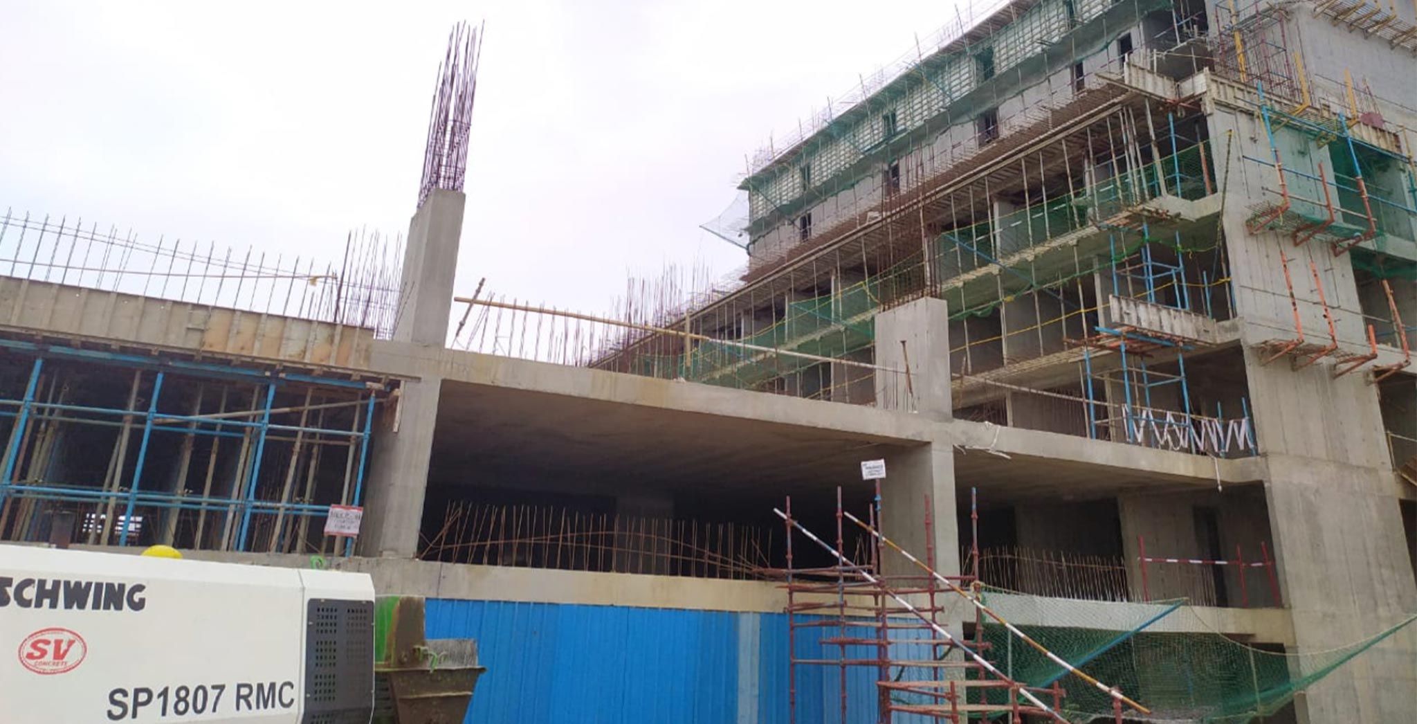 Oct 2020 - Gallium Block: MLCP 01-Towards H—First floor work-in-progress