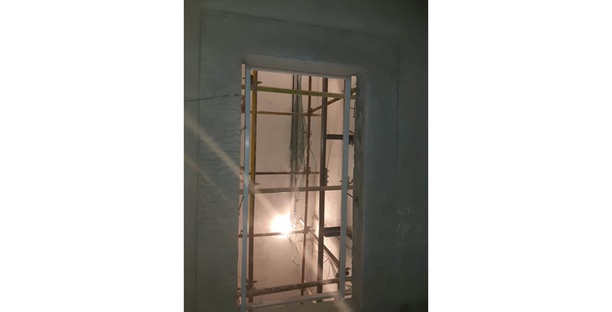 Oct 2020 - Towers I, J, O, and P: Lift erection work-in-progress