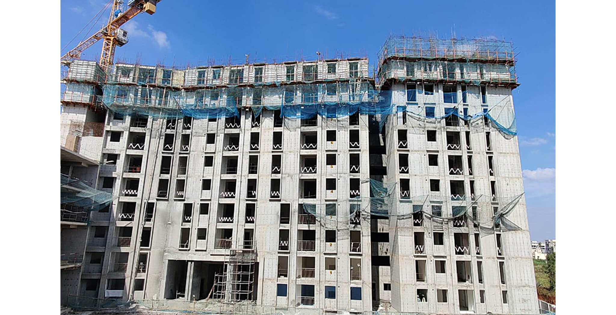 Dec 2020 - Eden: Tower A—10th floor structure work-in-progress