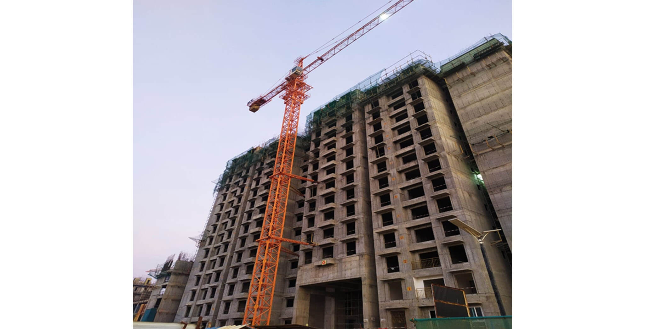 Feb 2021 - Gallium Block: South side elevation—GF to 14th floor