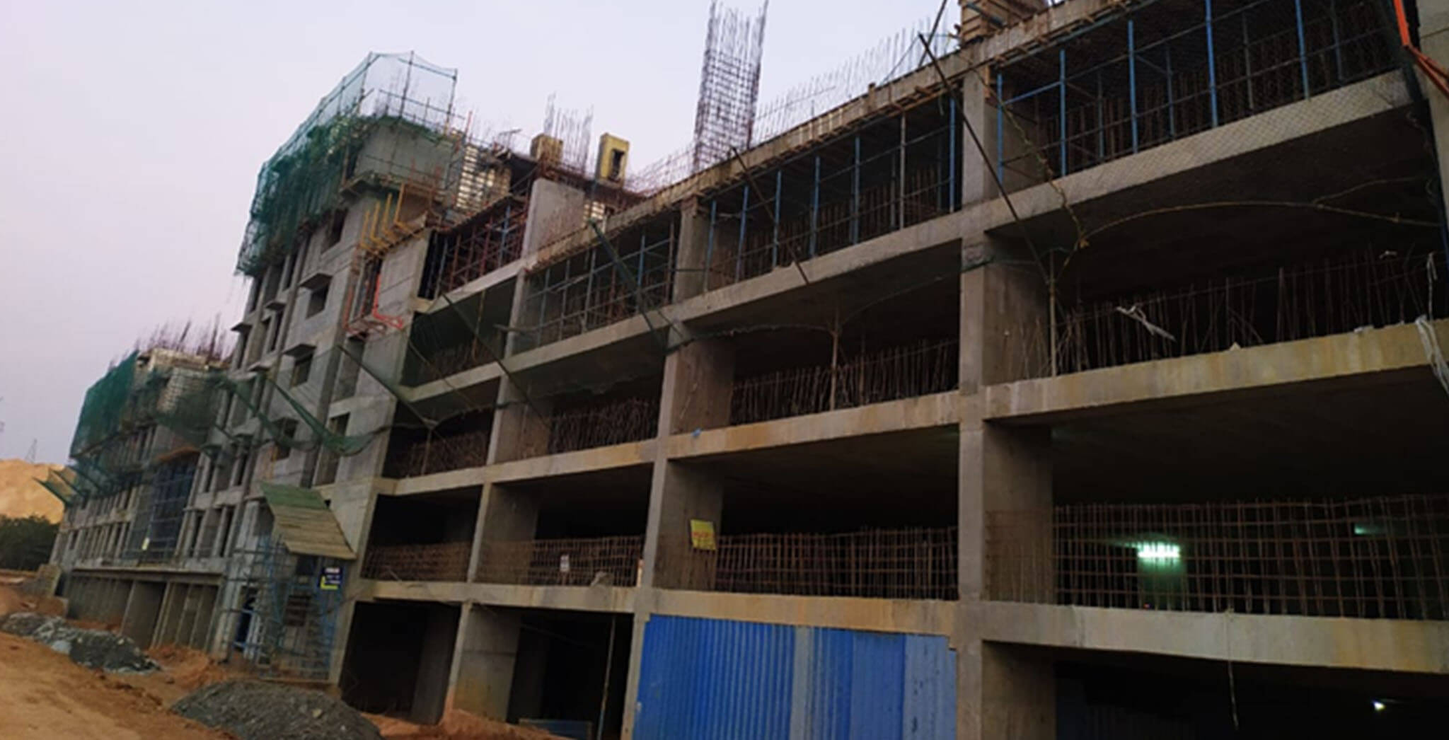 Feb 2021 - Gallium Block: MLCP 01 towards H—3rd floor work-in-progress
