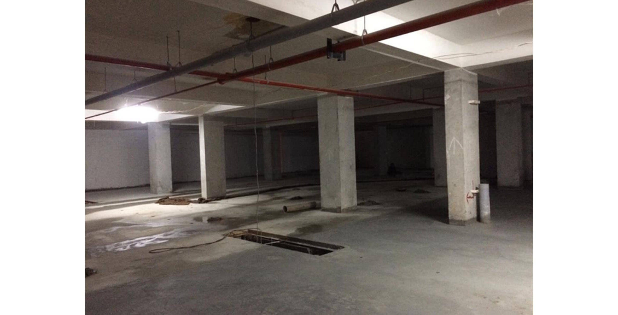Feb 2021 - Towers K, L, M, N, I, J, O, P, G, H, Q, and R: Basement finishing work completed; Towers A, B, W, X: Basement finishing work-in-progress