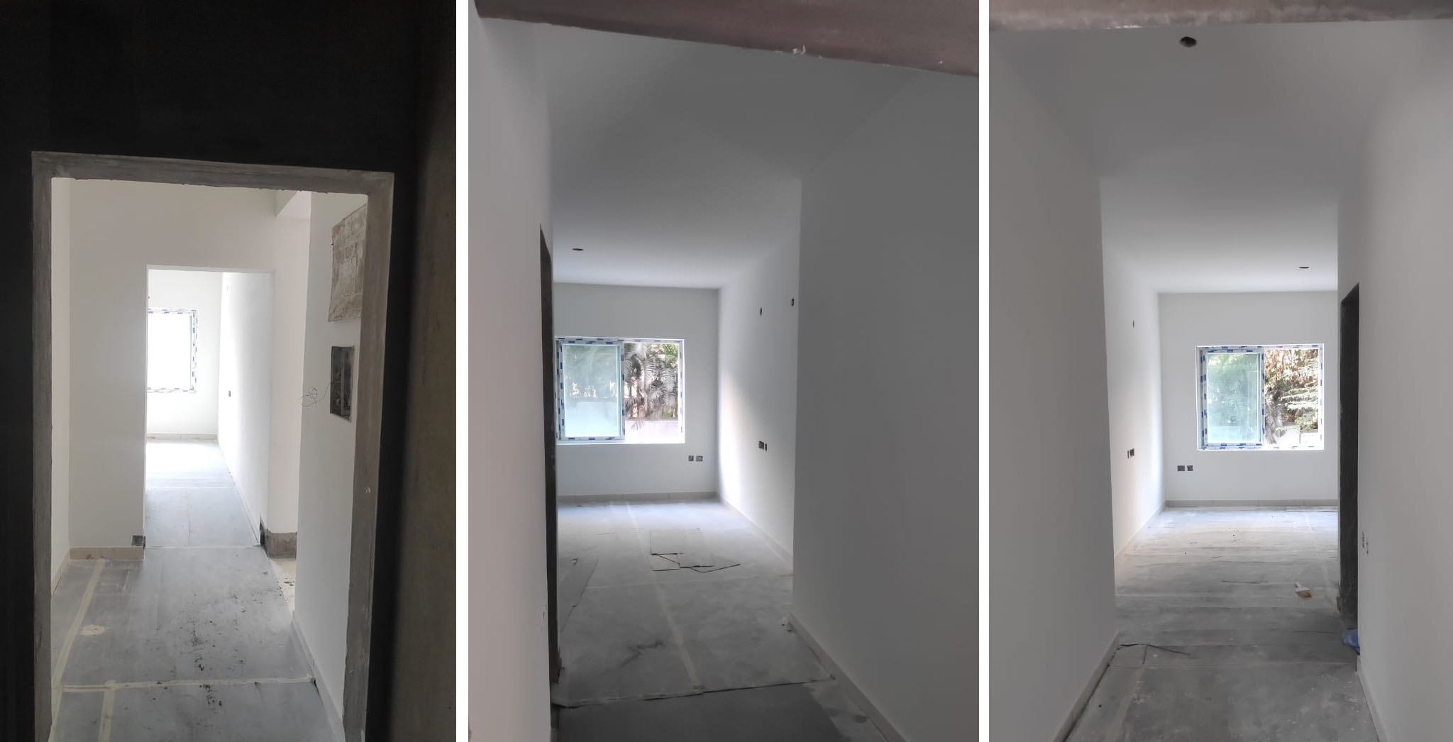 Apr 2021 - On commencement of painting for Tower F