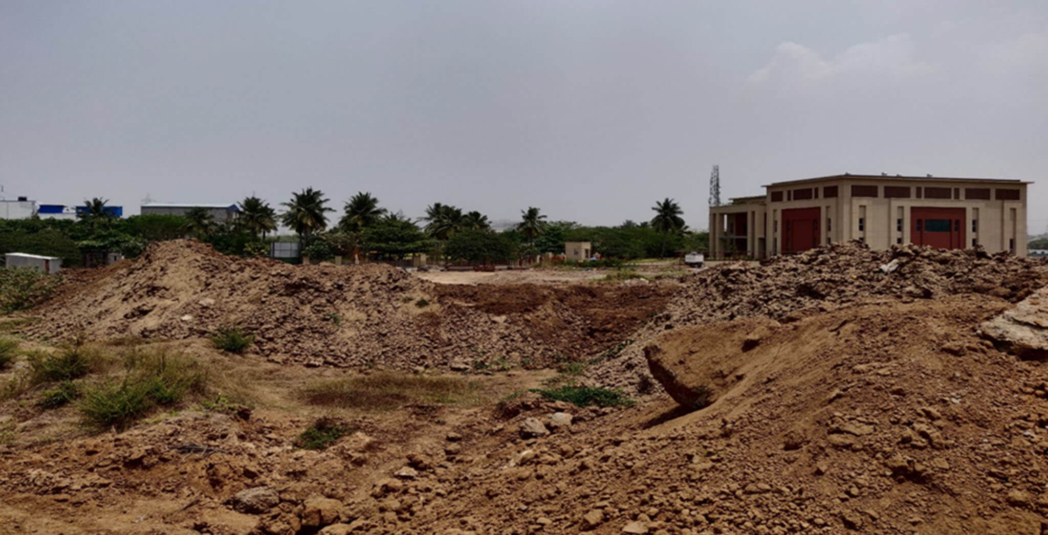 Apr 2021 - Blocks M, N, P, Q, and R—Mass excavation is in progress