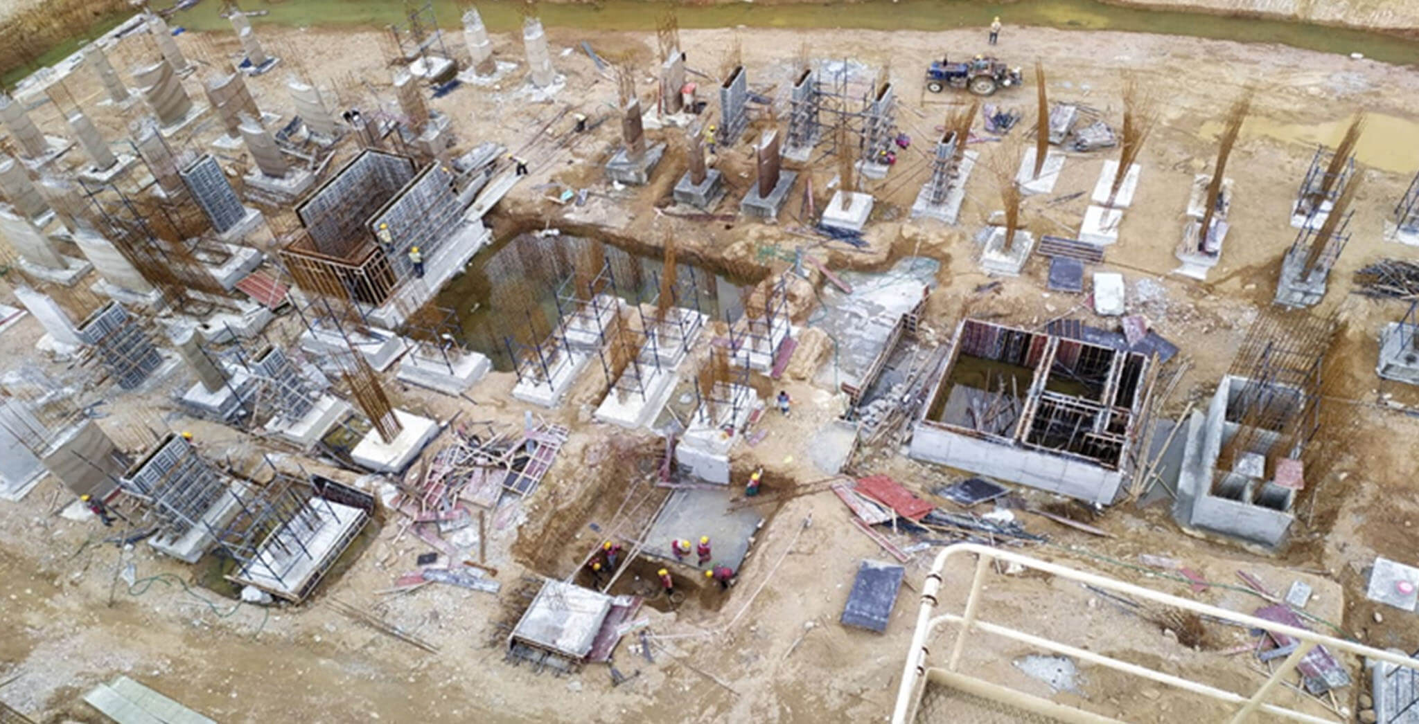 Jun 2021 - Block C: 75% Footings and 45% column completed