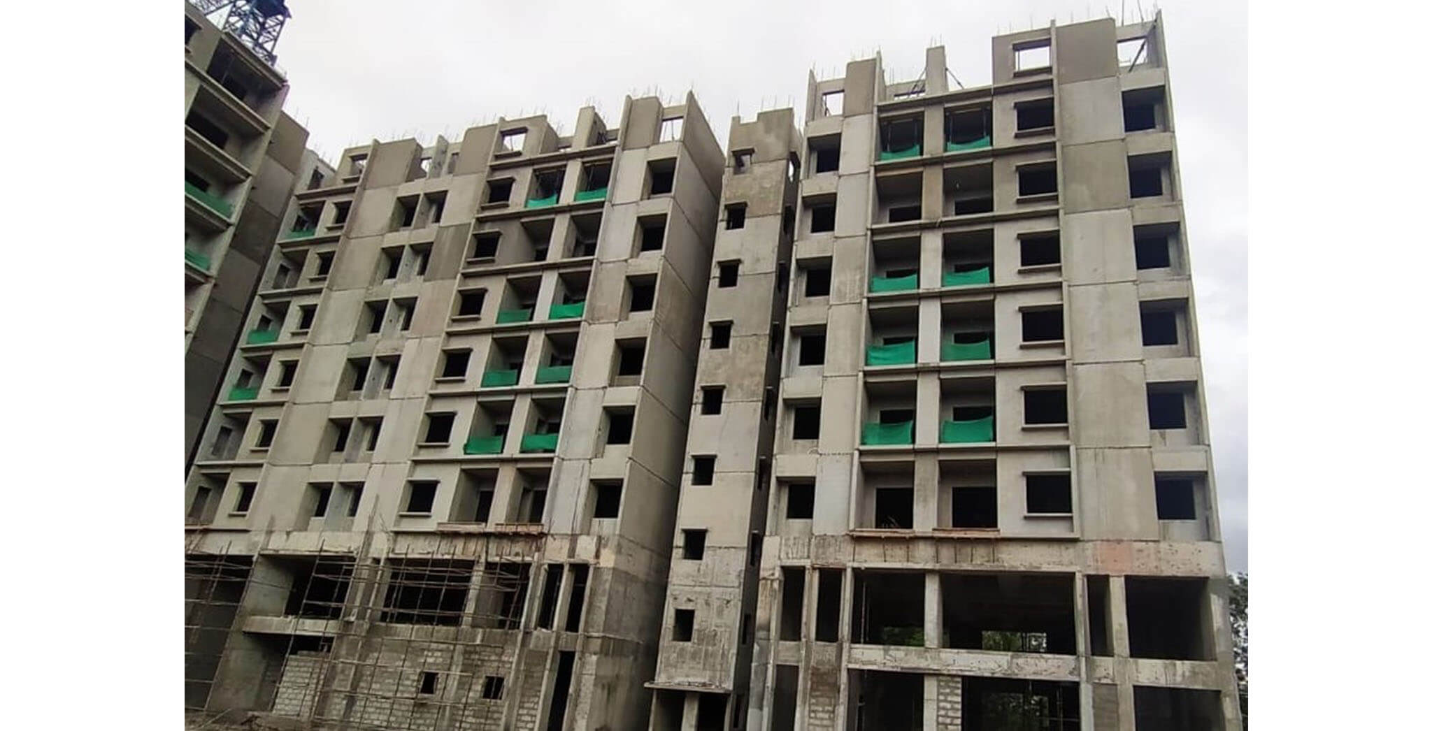 Jun 2021 - B-wing: On commencement of seventh floor slab