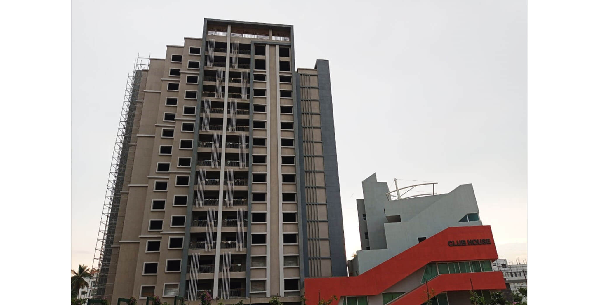 Jun 2021 - Tower A & Club House: A view from B, C, and D tower