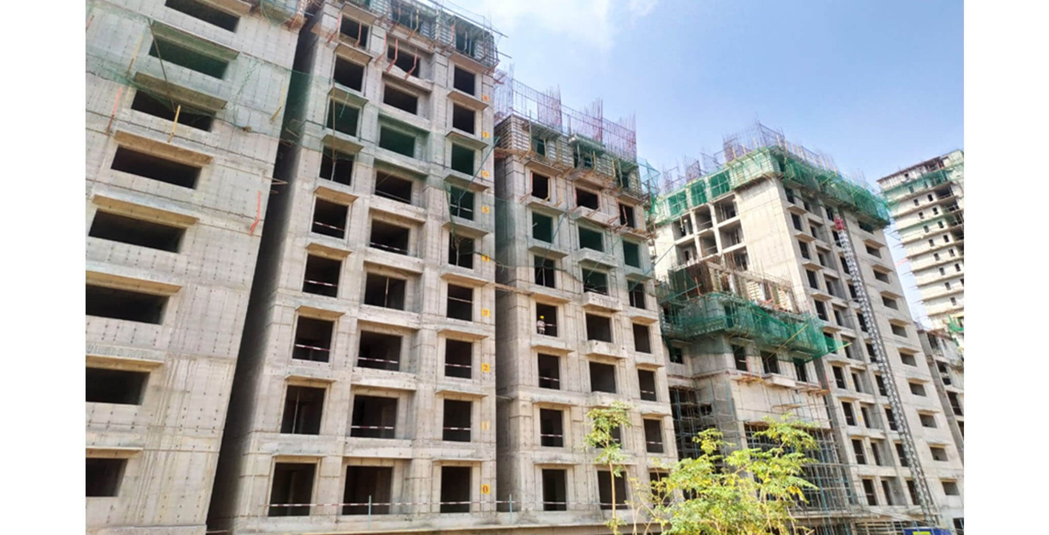 Jun 2021 - Helio Block: South elevation