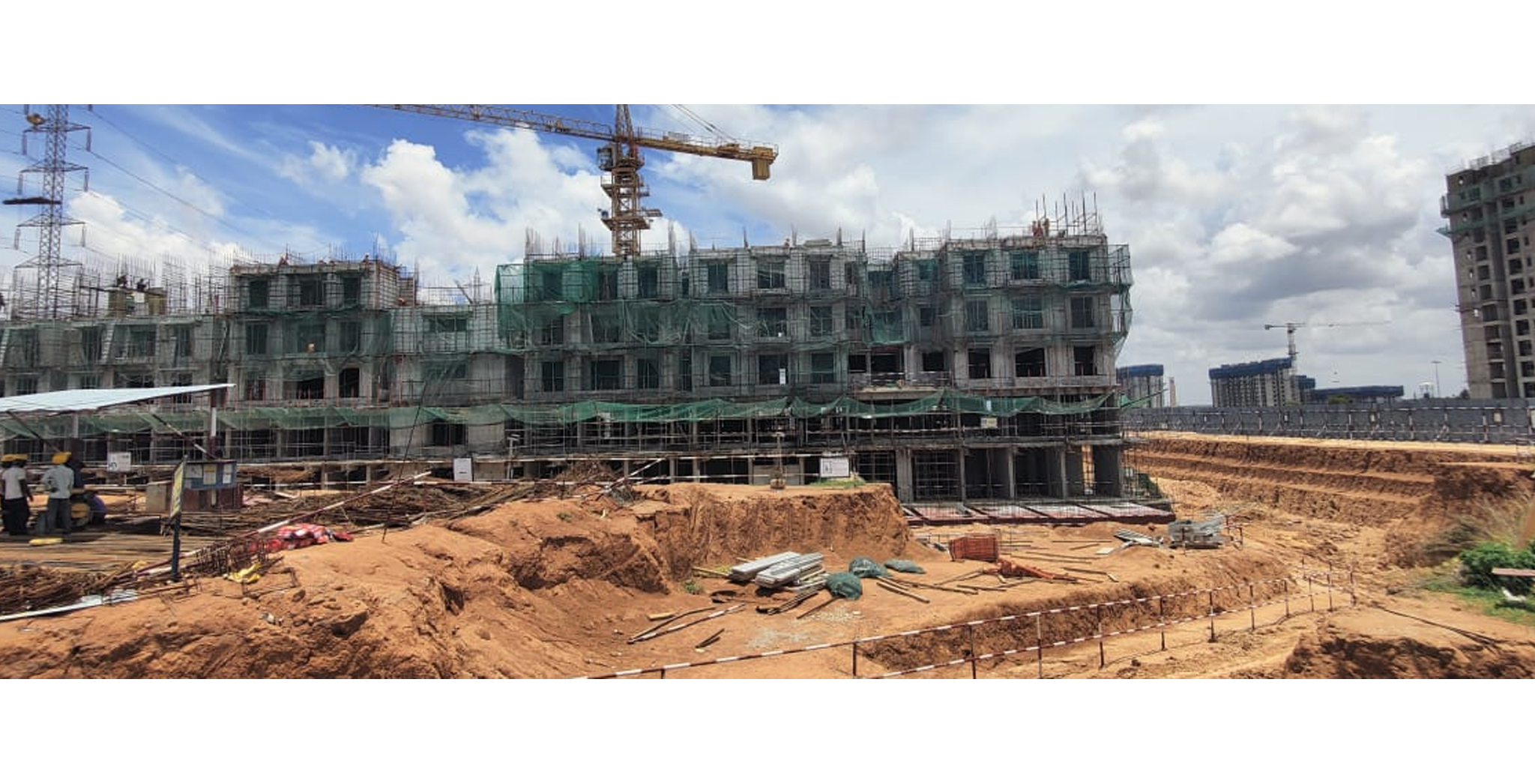 Aug 2021 - Jasper Block: Wing A - On commencement of third floor slab