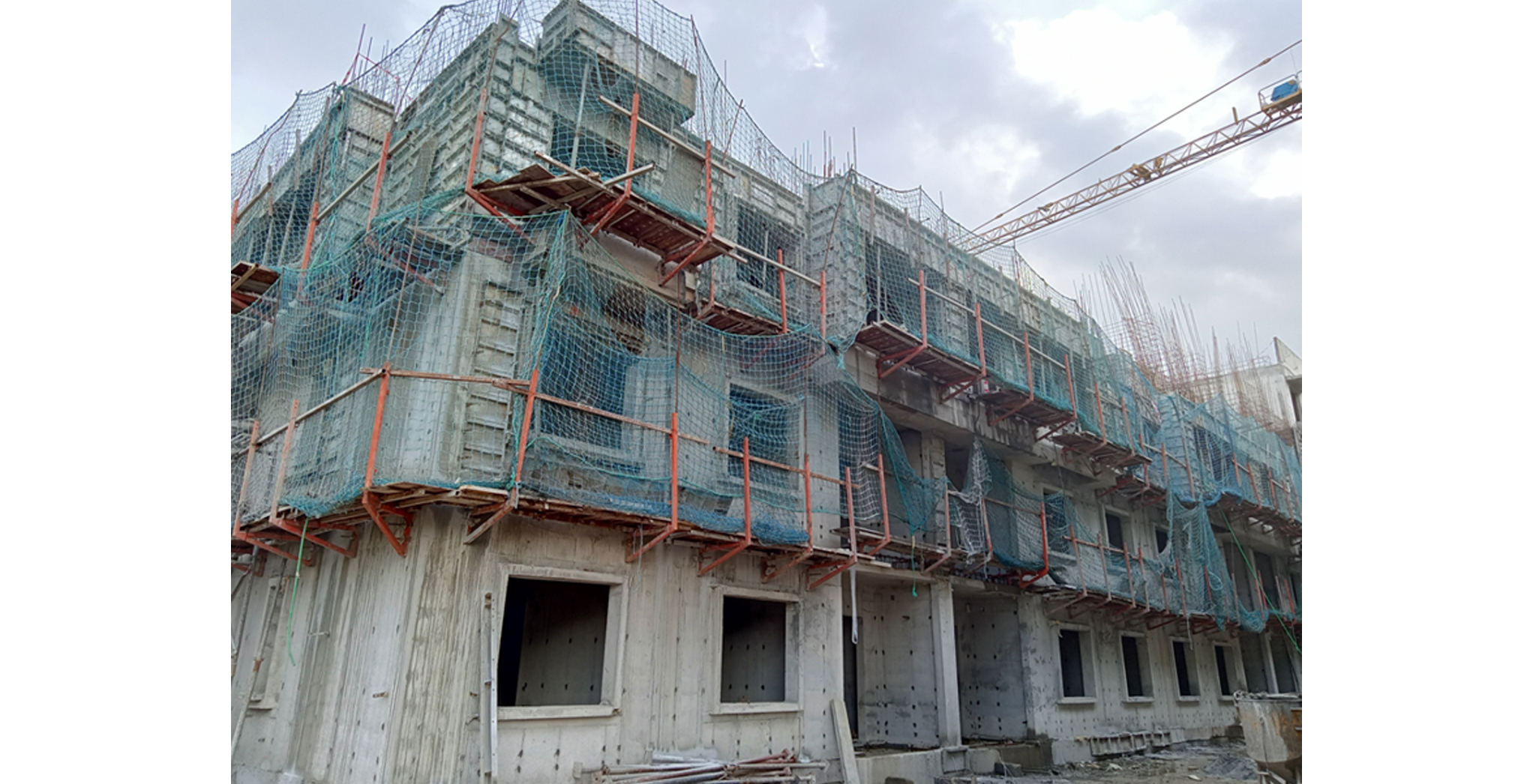 Sep 2021 - H Block: Casting of Third floor slab