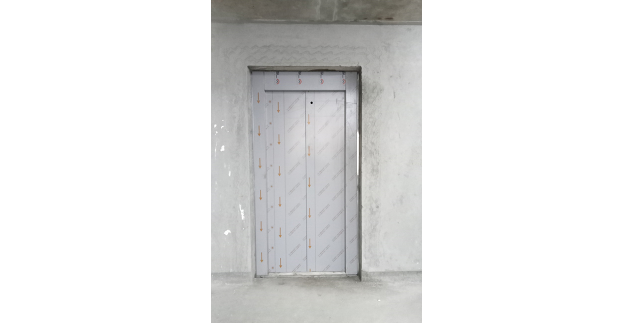 Sep 2021 - Installation of Lifts and fixing of Door & Windows has been started in A block