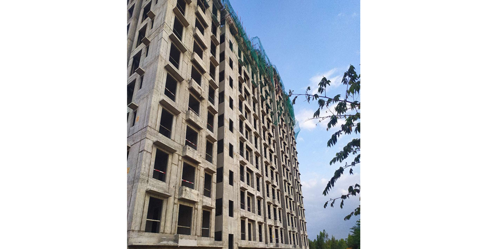 Aug 2021 - Helio Block: Wing C - East Elevation