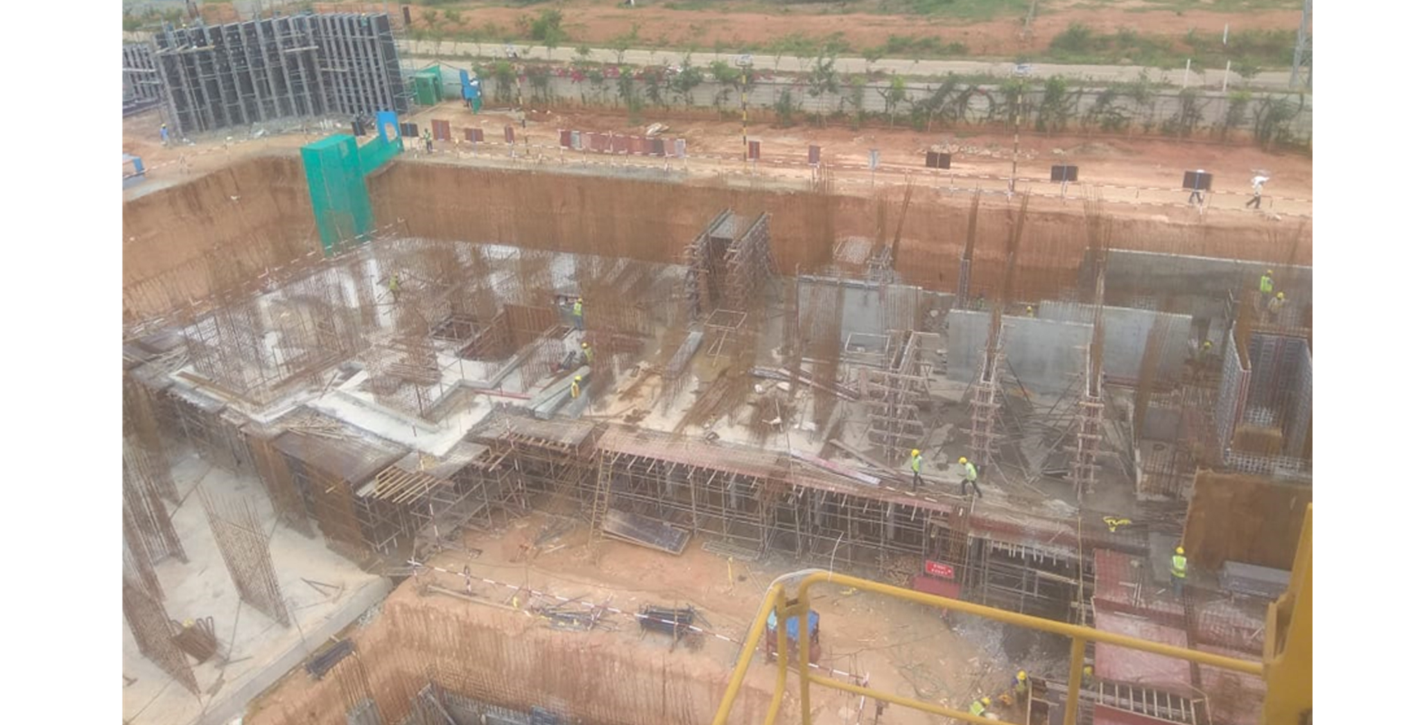 Aug 2021 - Krypton Block: Upper basement Pour-6 slab concrete completed