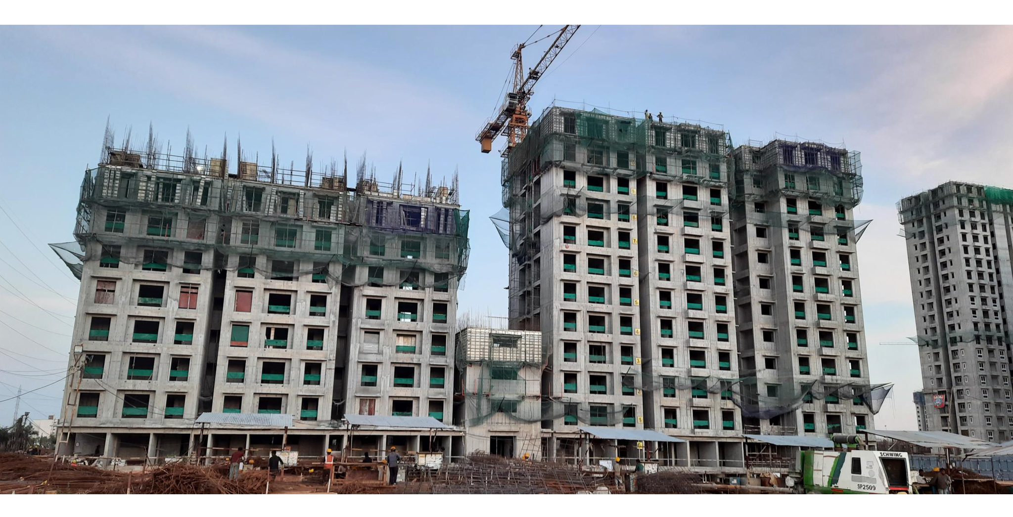 Dec 2021 - Jasper Block: Wing A - Milestone release of on commencement of tenth floor slab