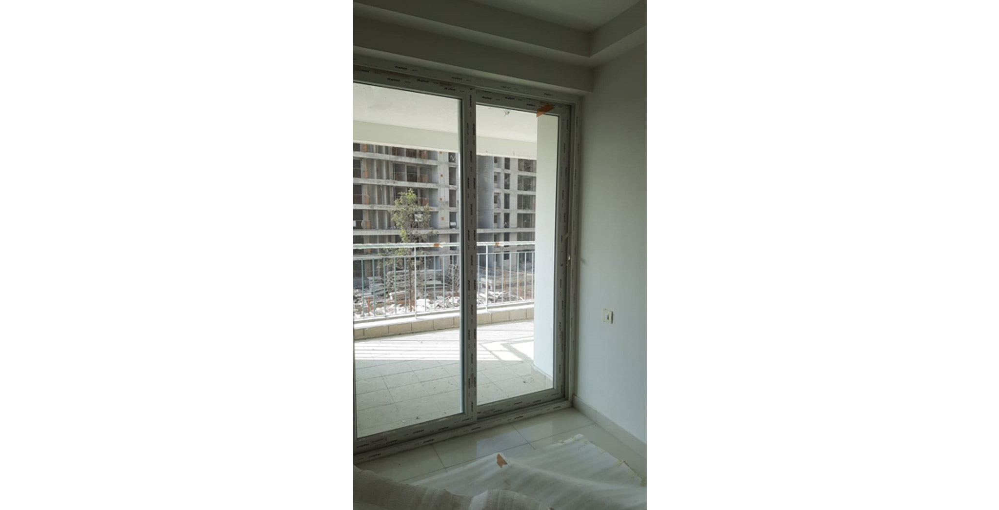 Dec 2021 - Utopia Serene Tower G: Milestone On commencement of Fixing of doors & Windows
