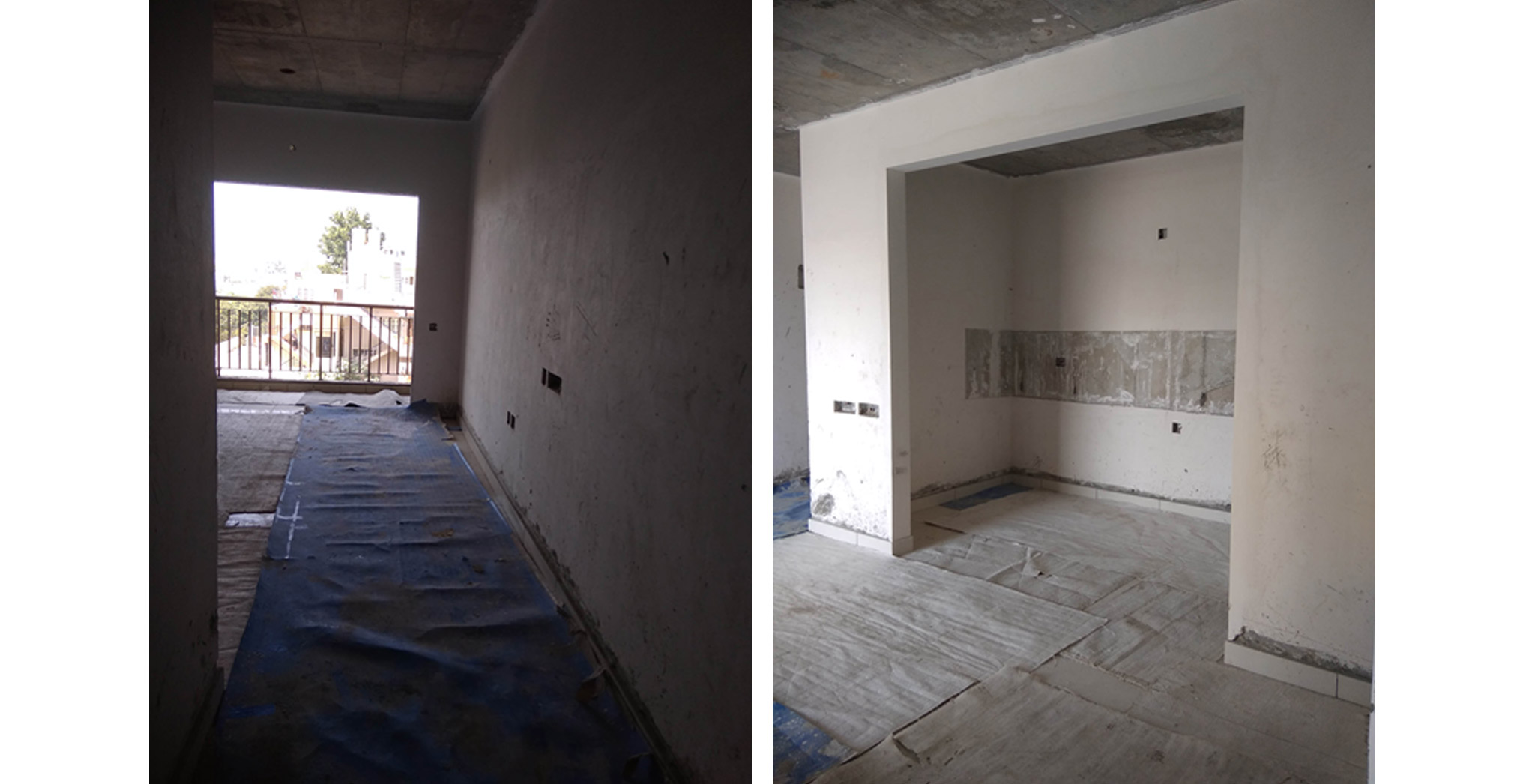 Dec 2021 - Milestone Bricklane Block F: On commencement of painting