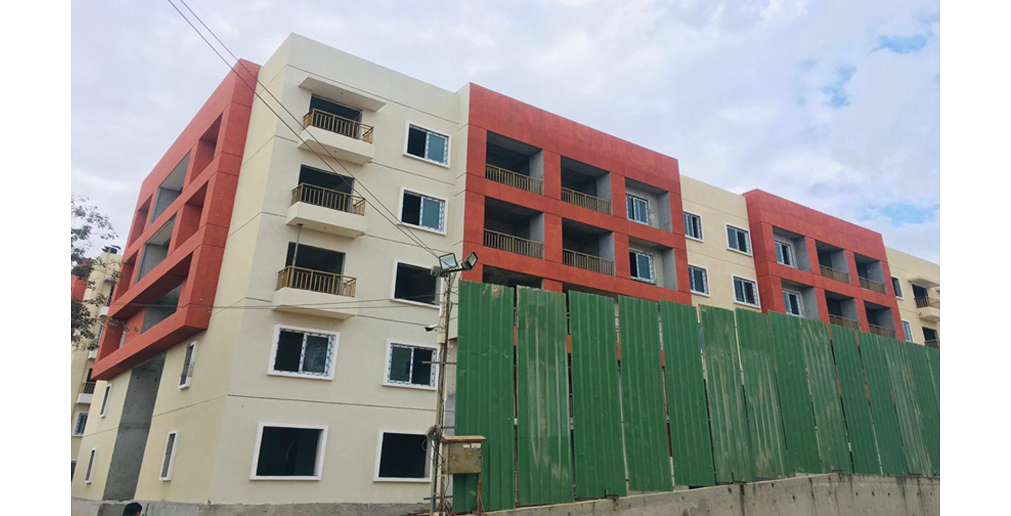 Dec 2021 - L Block: Finishing work in progress