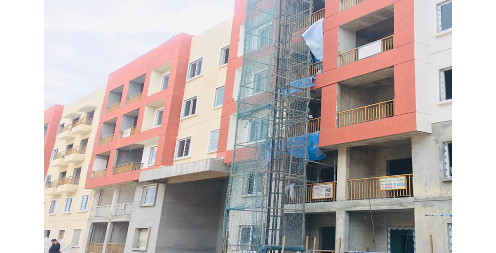 Dec 2021 - K Block: Finishing work in progress