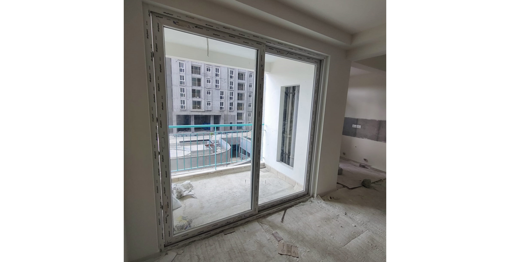 Jan 2022 - Serene Wing A: Commencement of door and windows