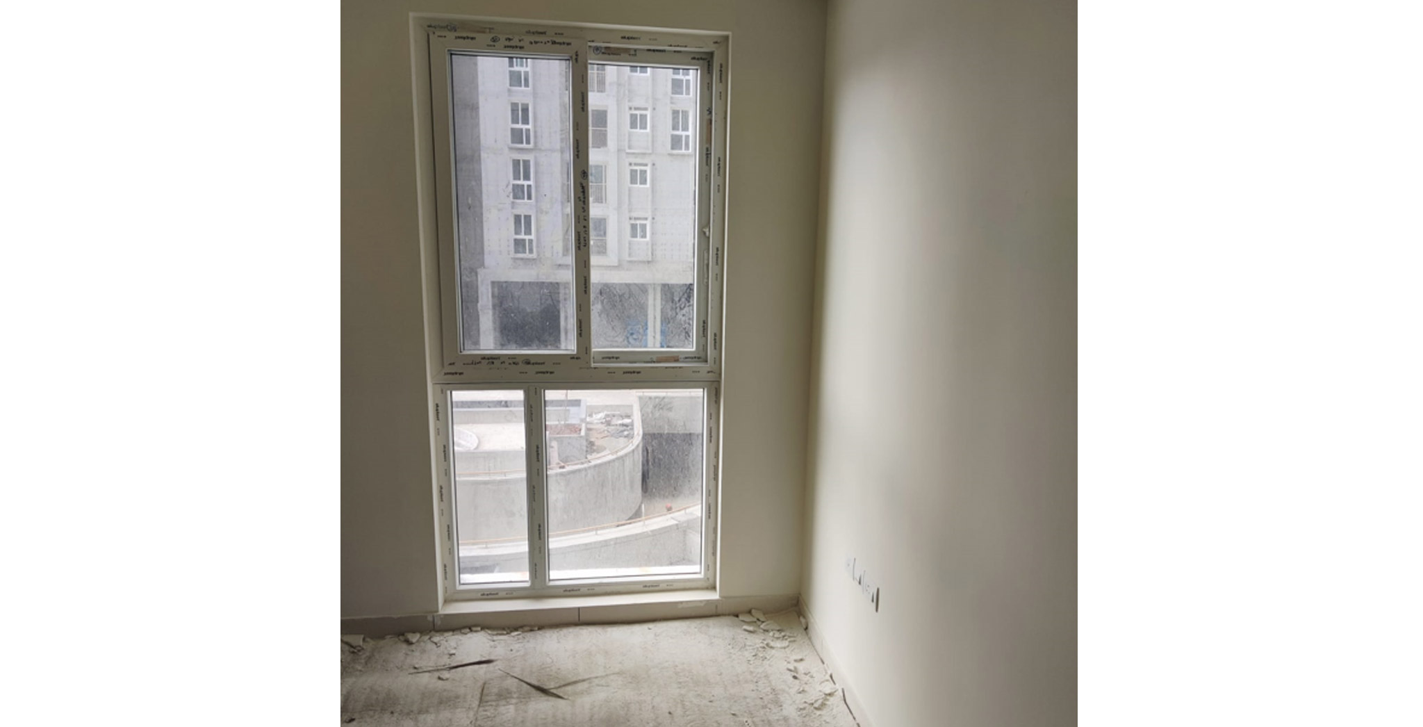 Jan 2022 - Serene Wing A: Commencement of door and windows