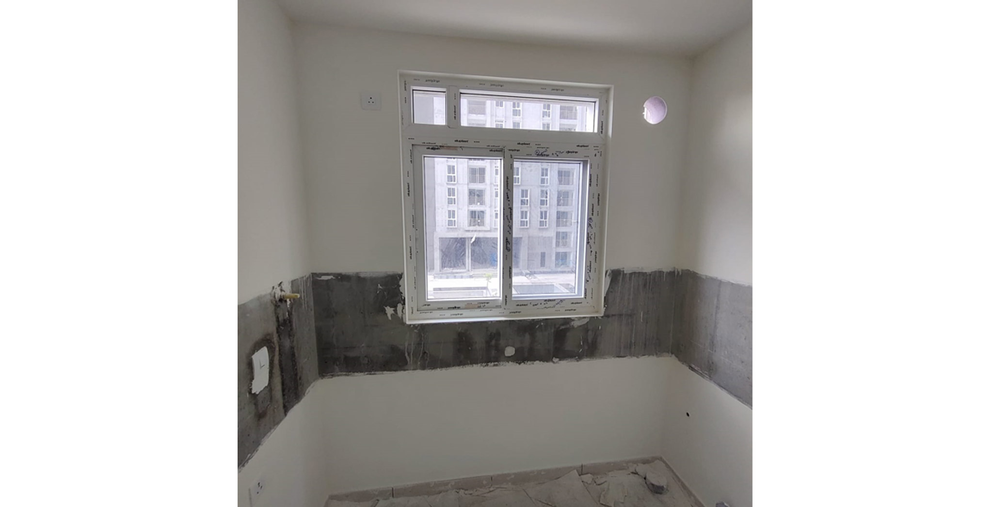Jan 2022 - Serene Wing A: Commencement of door and windows