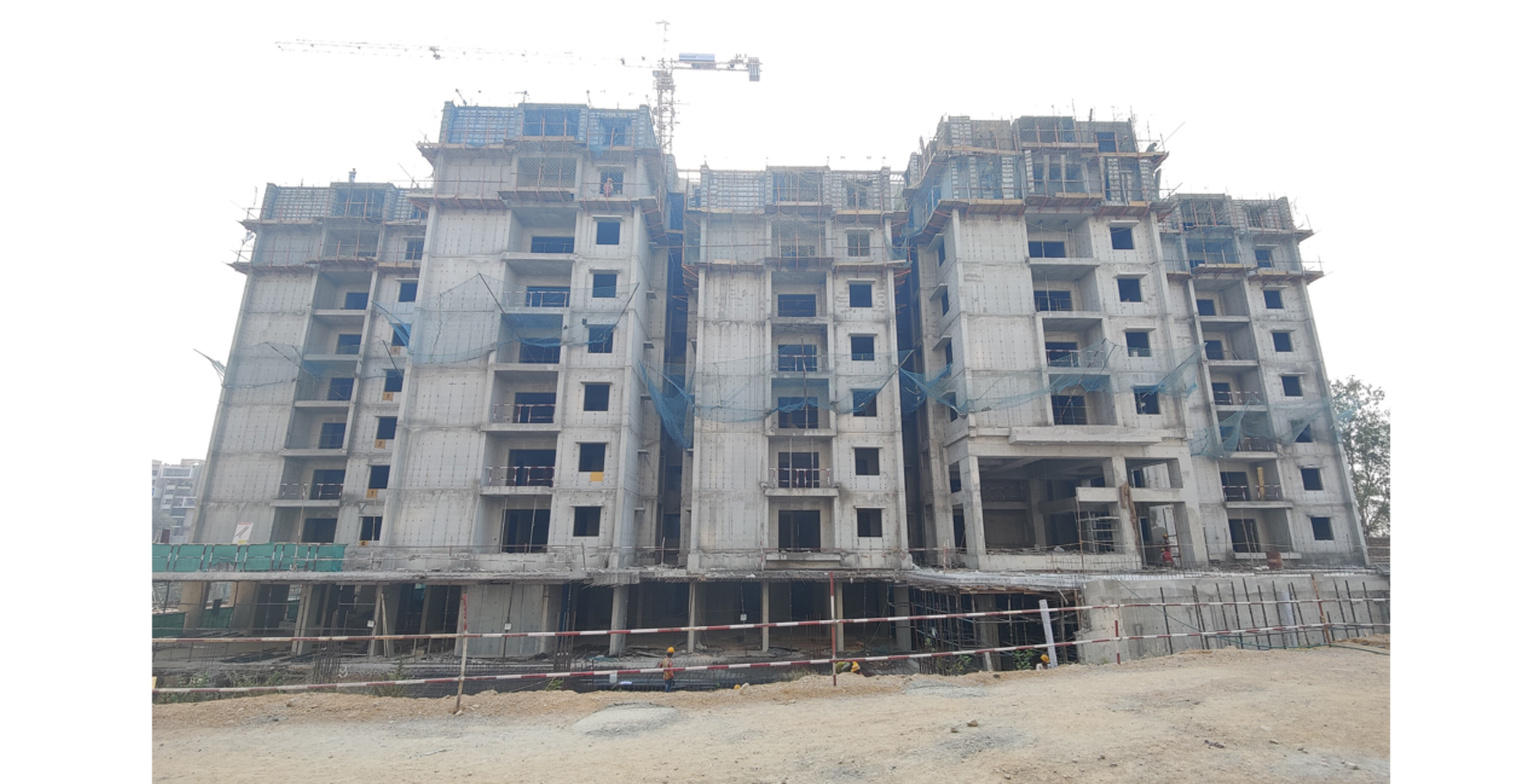 Apr 2022 - Citadel Tower C: On casting of 6th floor slab