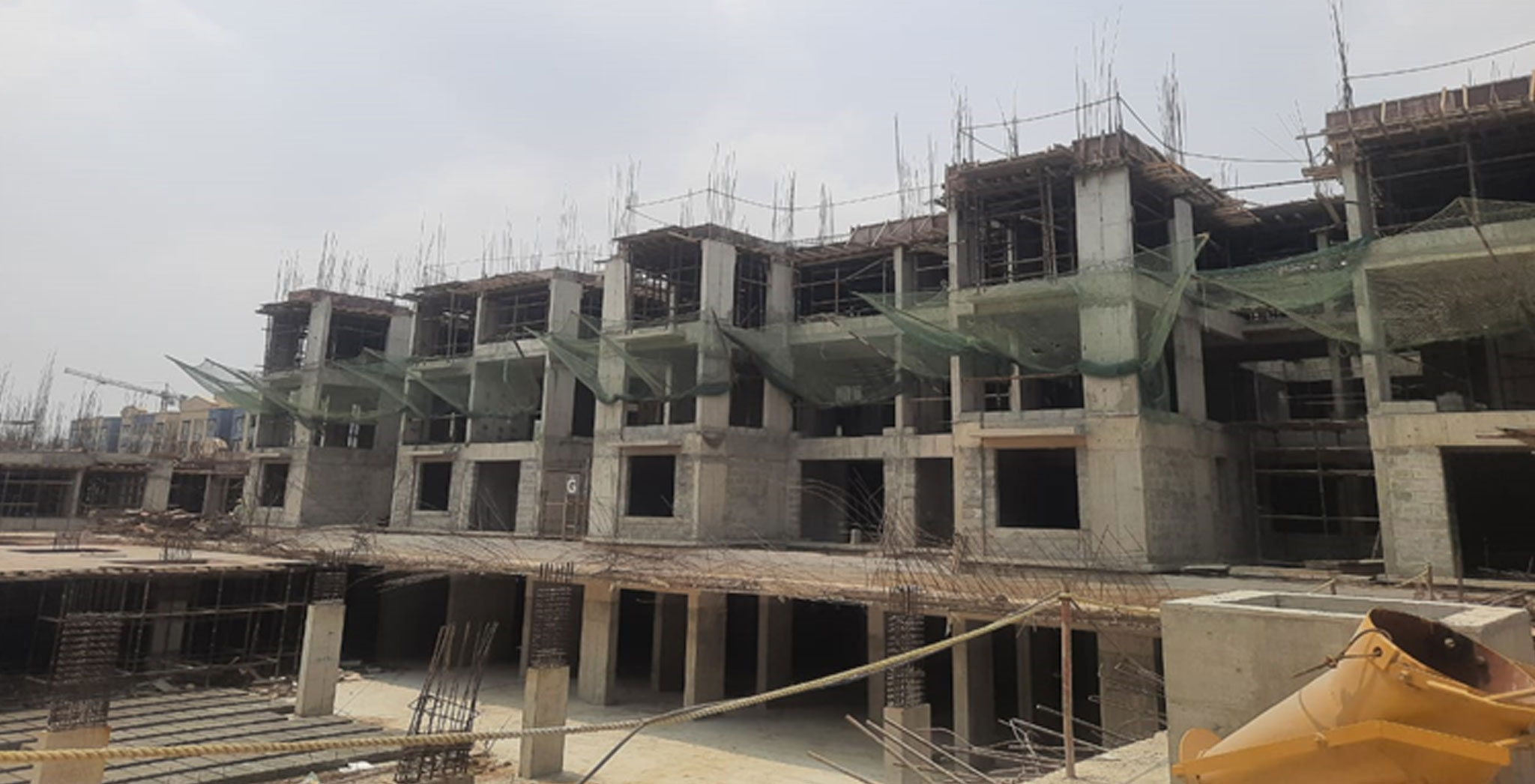 Apr 2022 - Bonito G Block: 3rd floor structure works in progress
