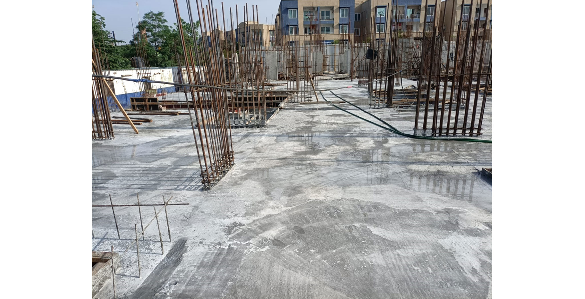 May 2022 - Xanadu Bonito E-1 Block: Milestone release on Casting of Ground Floor Slab
