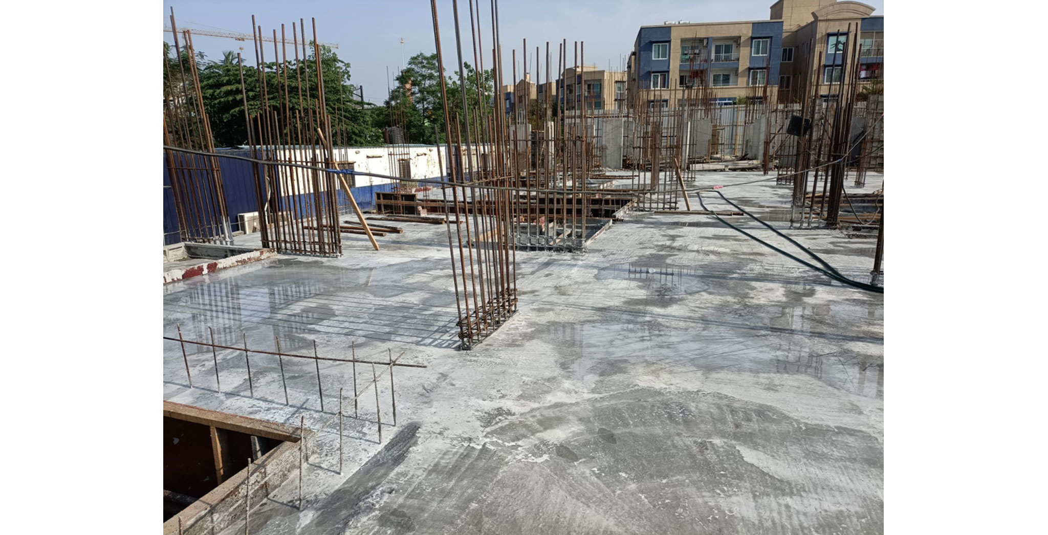 May 2022 - Xanadu Bonito E-1 Block: Milestone release on Casting of Ground Floor Slab