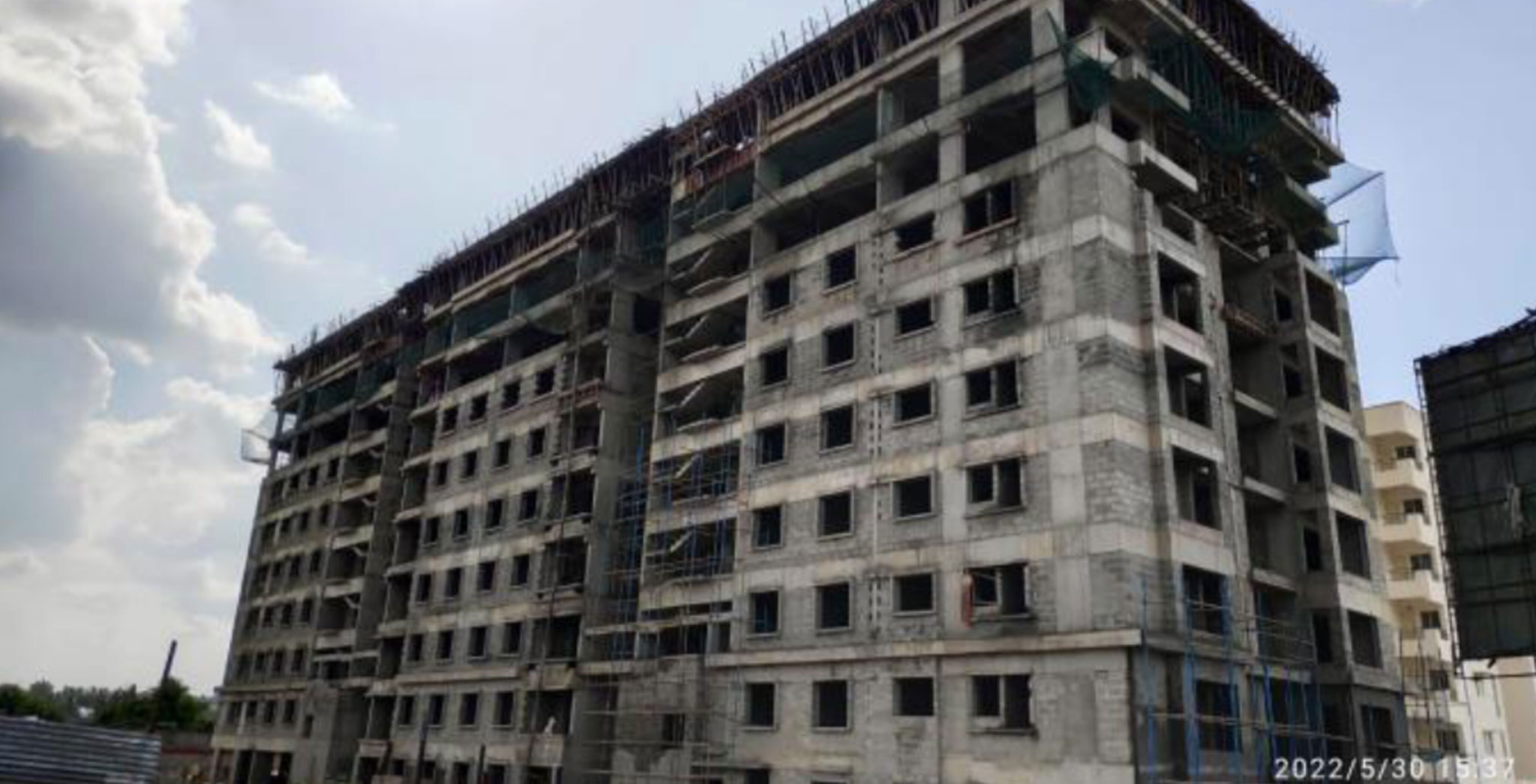 May 2022 - Brigade Sapphire: Milestone release – on Casting of Terrace slab