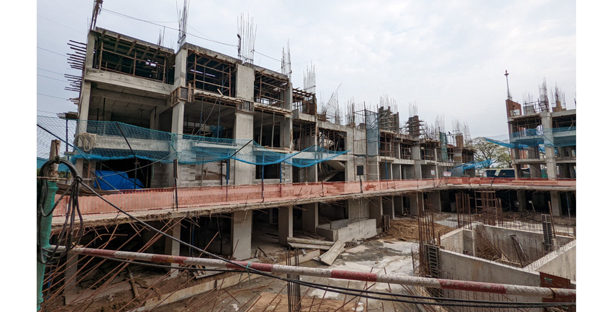 May 2022 - Block U: South View – Third Floor Slab in progress